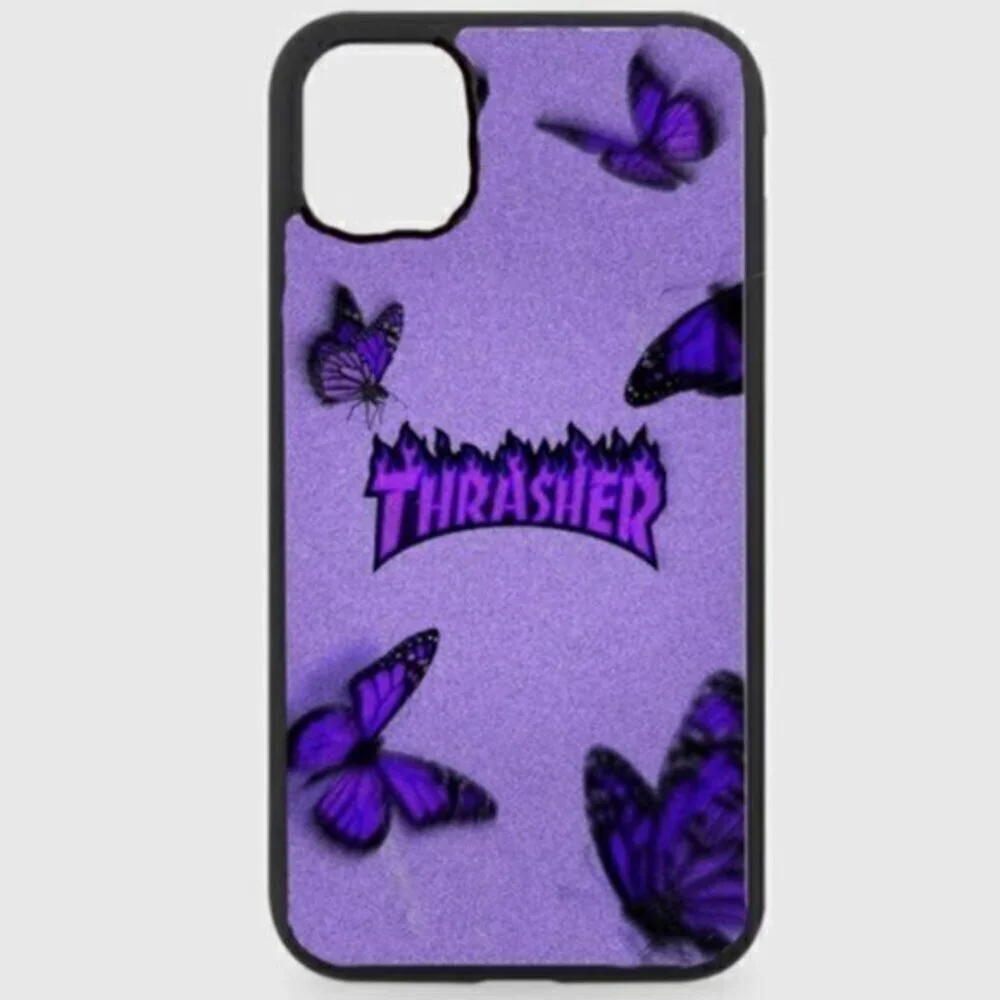 Thrasher Purple Butterfly Phone Case